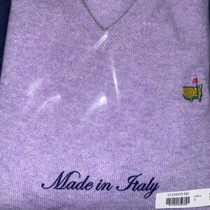 Masters Clubhouse Collection Italian Cashmere Quarter Zip Sweater